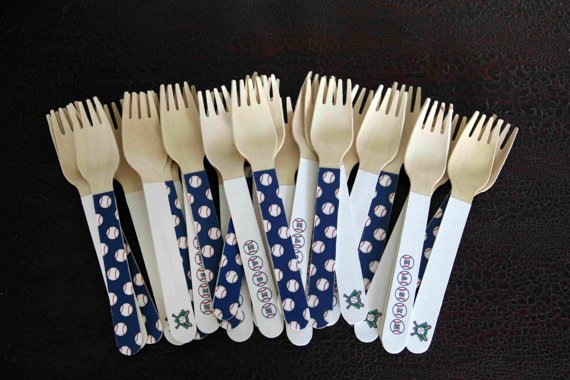 Sugar Coated Studio giveaway custom wooden utensils baseball