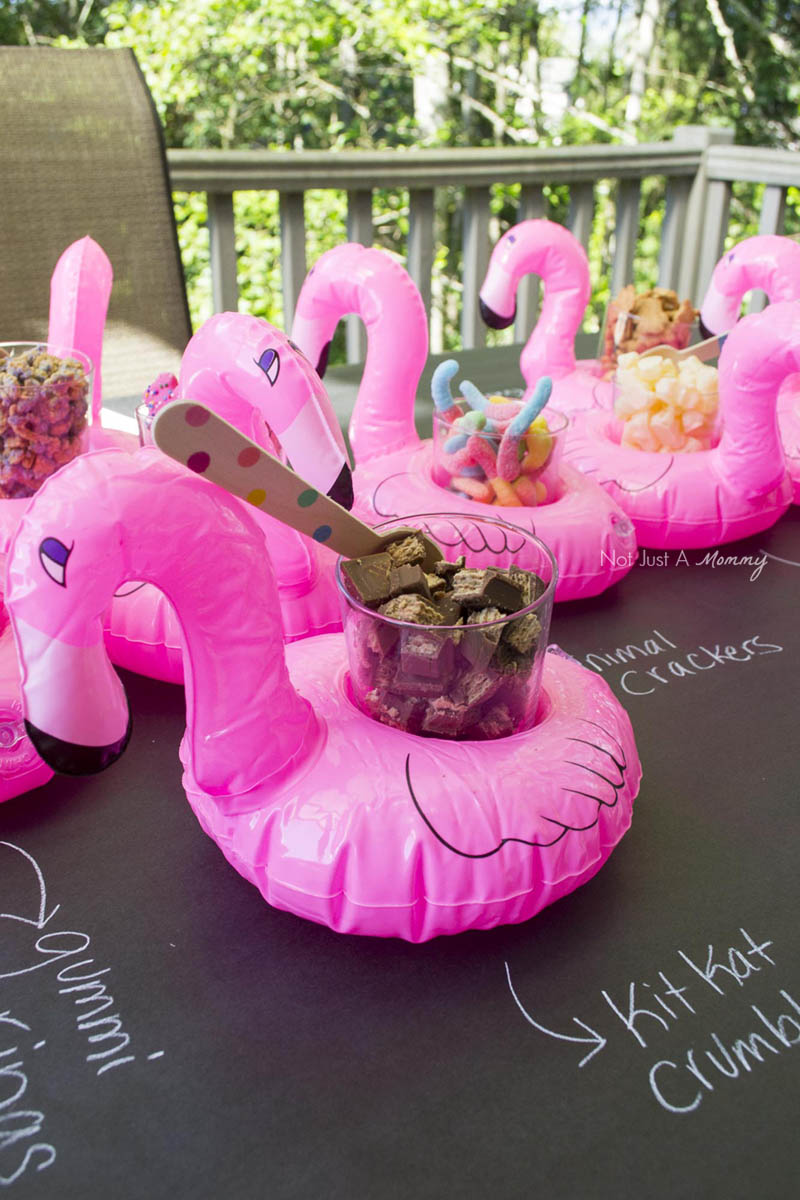 How To Throw An Impromptu Ice Cream Party; chocolate bits