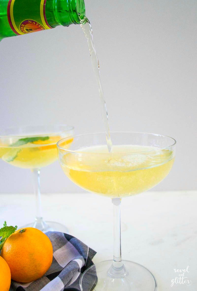 Ginger Tangerine Lemonade For Thanksgiving Revel And Glitter