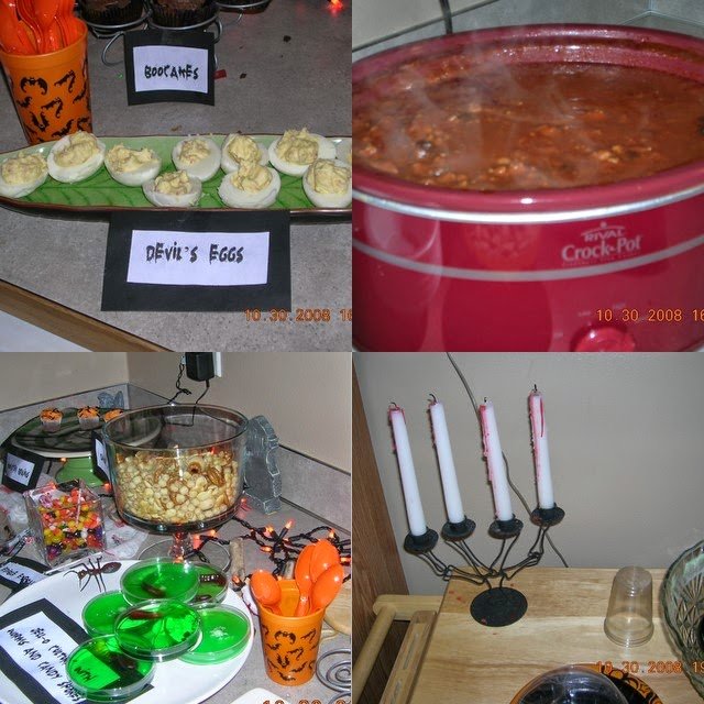 Mad Scientist's Lab Halloween Party food 2