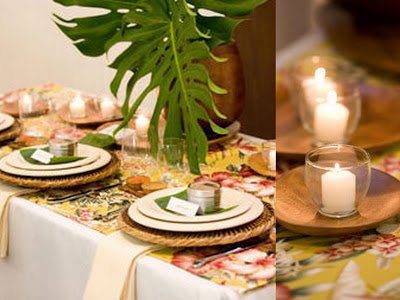 Luau formal tabletop