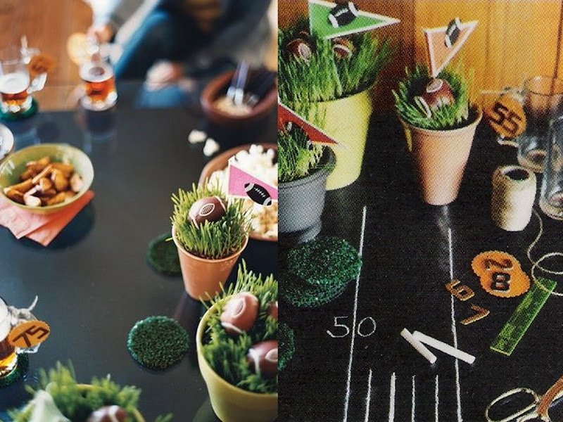 Real Simple Super Bowl party