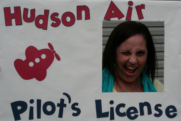 airplane party photo op 3