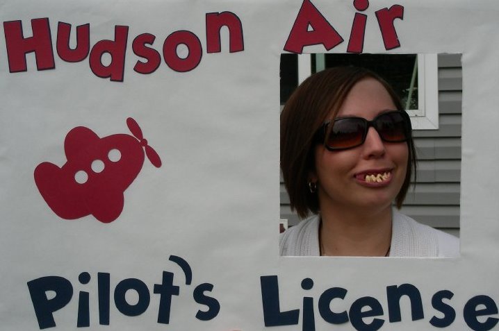 airplane party photo op 2