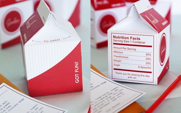 milk carton favor boxes 2
