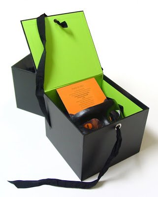 Halloween box invite