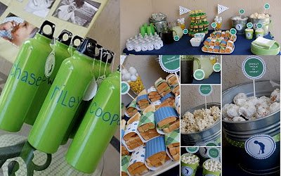 golf party collage 2