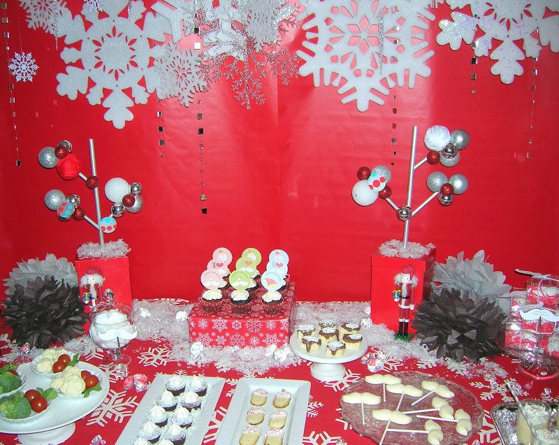 Santa's Mustache Bash, a great Christmas party theme!