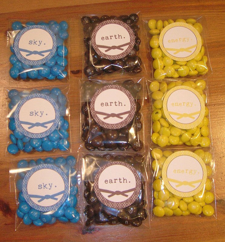 tae  won do party candy bag