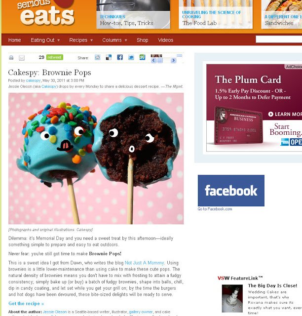 My New Business Cards + Brownie Bites + Father’s Day Stuff