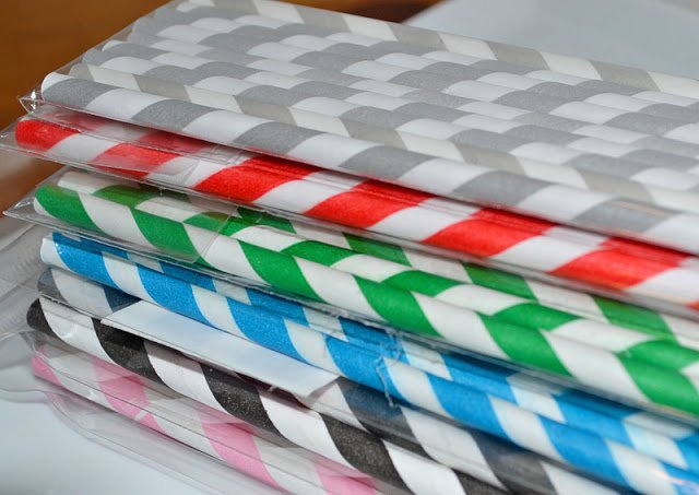 These Are A Few Of My Favorite Party Things Giveaway: 150 Paper Straws
