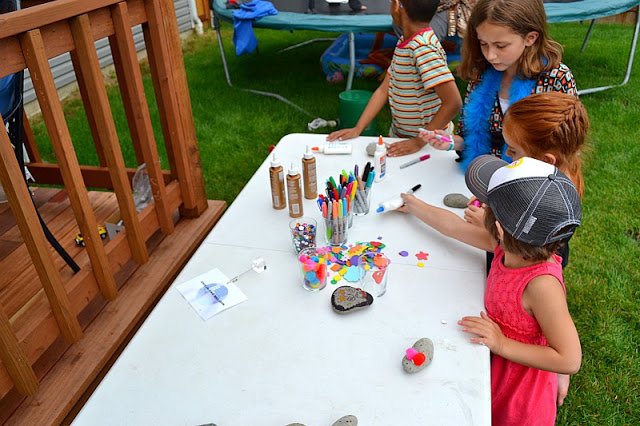 70s Disco Party Pet Rocks