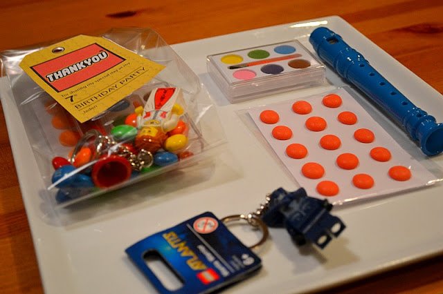LEGO party favor bag