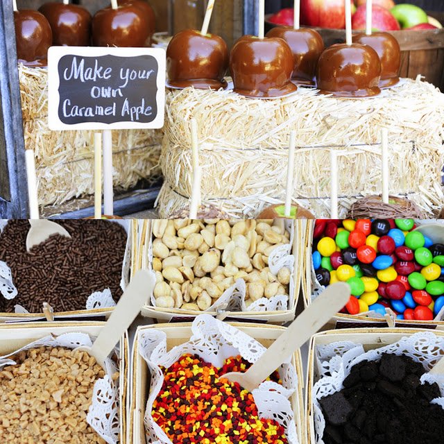 caramel apple creations DIY caramel apple bar