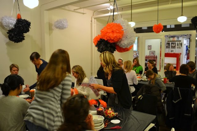 Trophy Cupcakes party shop/party room 2