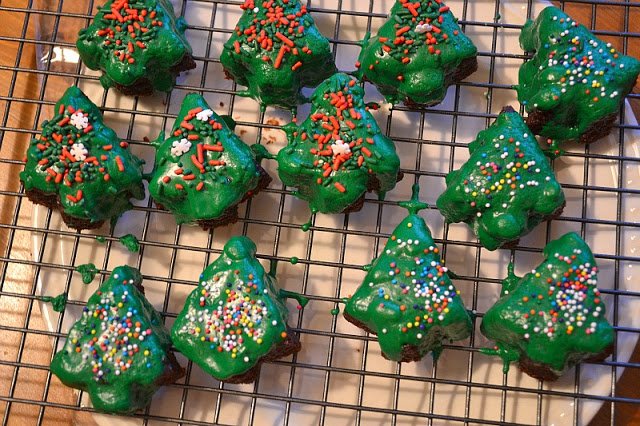 brownie tree petit fours