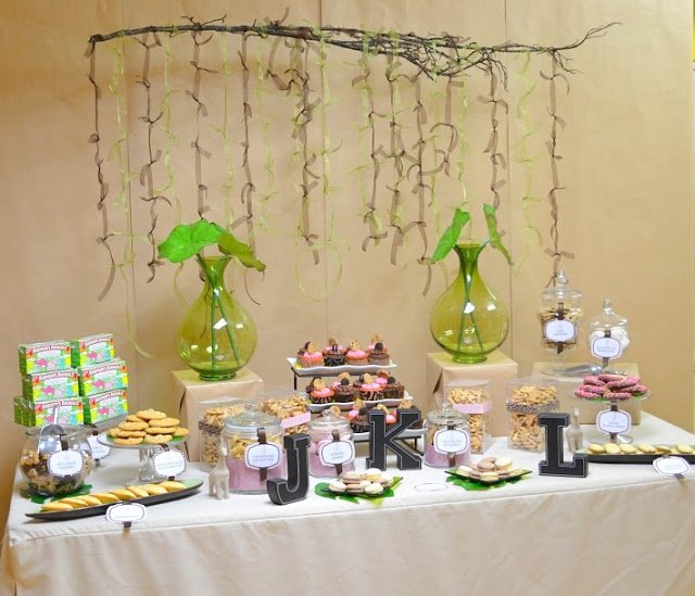 elements of design emphasis Pink Safari shower