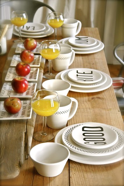 Elements of design rhythm  placesetting