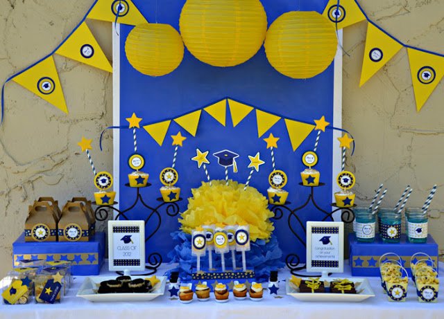 bird's party graduation printables
