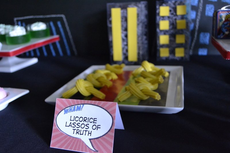 Super Dad Father's Day Luncheon licorice lasso of truth