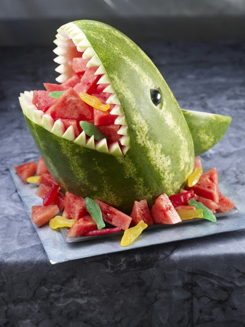 Shark Week 2012 shark watermelon