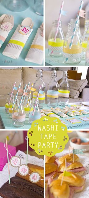 washi tape party