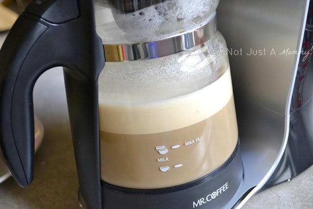 Mr. Coffee Cafe Latte fresh pot of latte