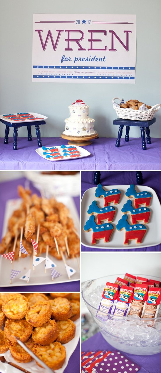 election 1st birthday party