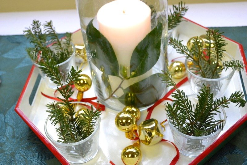 Arboretum Foundation Gifts And Green Galore candle centerpiece