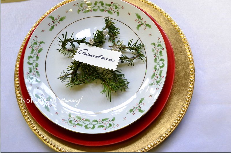 Arboretum Foundation Gifts And Green Galore place setting