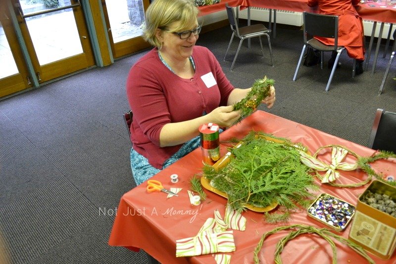 Arboretum Foundation Gifts And Green Galore sneak peek wreath making