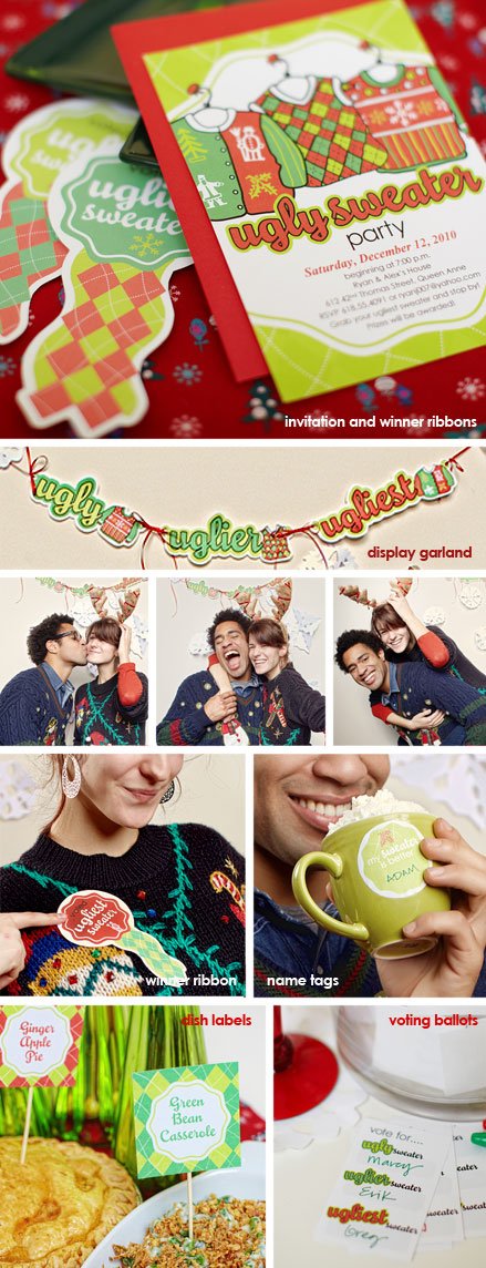 holiday party themes ugly sweater party