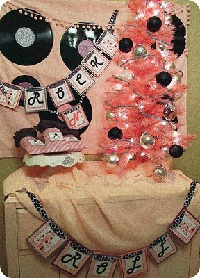 holiday party themes pink Elvis Christmas