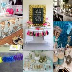 Colorful And Glittery New Year's Eve Party Inspiration Board