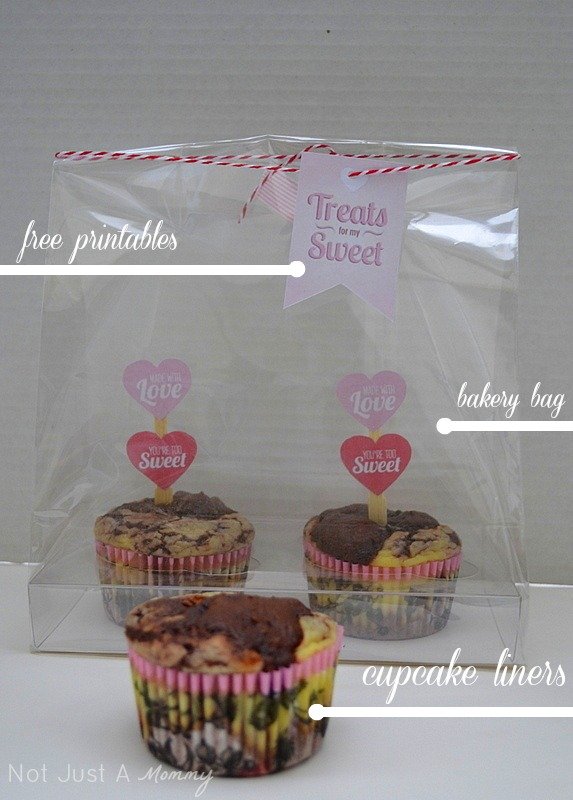 Lucky Leaf Strawberries & Cream Chocolate Muffins