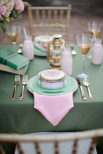 Girl Scouts inspired wedding shoot
