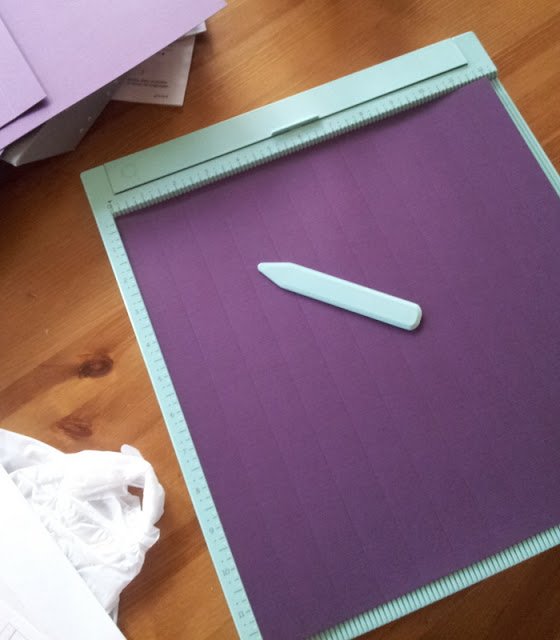 Paper Cake Slices + Martha Stewart Scoring Board Revel and Glitter