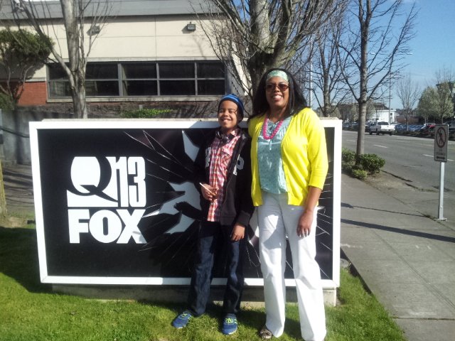 Q13 FOX Easter craft ideas segment outdoor shot