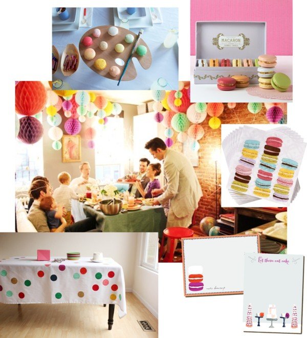 Macaron party inspiration