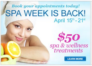 Spring Spa Week 2013 Is Coming!
