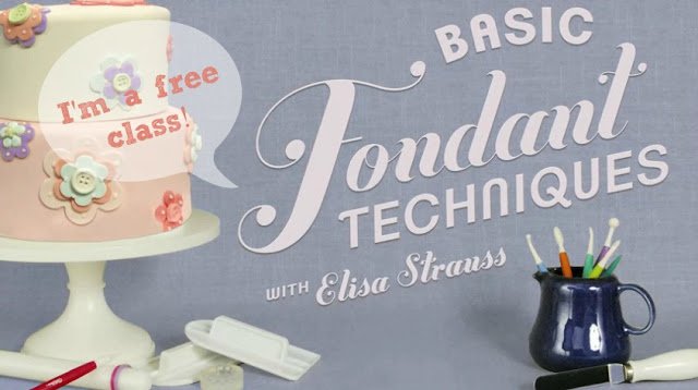 Tuesday Tip – Free Fondant Cake Decorating With Elisa Strauss