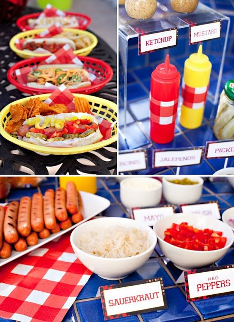 Popsicle summer entertaining tips backyard buffet