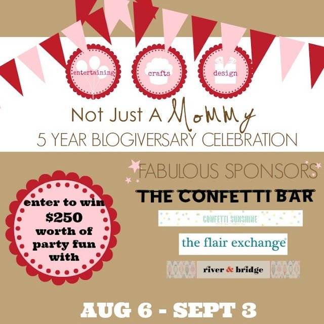 Blogiversary Giveaway With The Confetti Bar