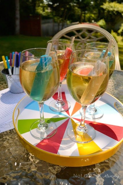 Pop Up Popsicle Party cocktails