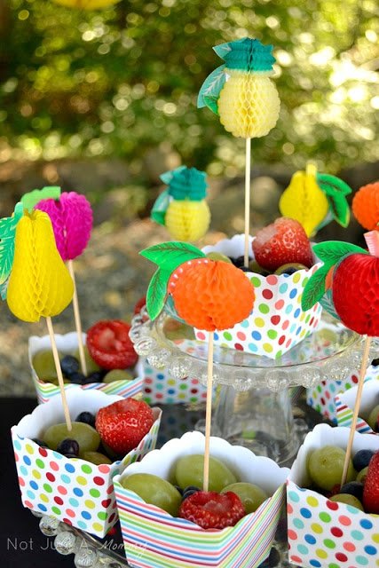 Pop Up Popsicle Party fruit cups