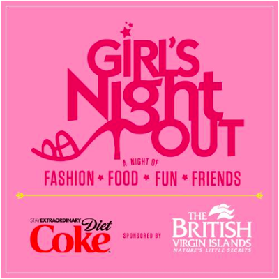 Girls Night Out sponsored by Diet Coke and The British Virgin Islands