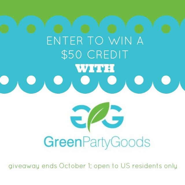 $50 Credit Giveaway With @GreenPartyGoods; ends Oct. 1
