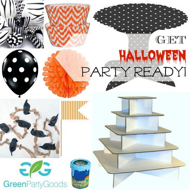Green Party Goods Halloween party supplies