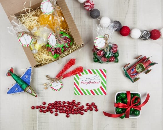 Chic Sweets Christmas candy gift box