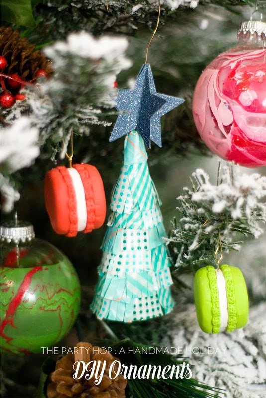 The Party Hop: Handmade Holiday DIY Ornaments